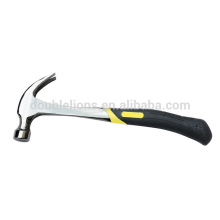 one piece claw hammer, wiht pvc grip